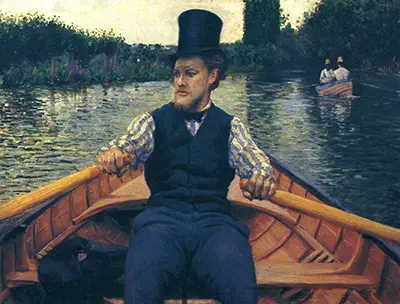 Rower in a Top Hat Gustave Caillebotte